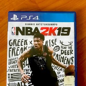 NBA 2k19 ps4